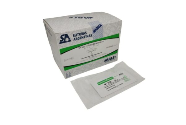HILOS SUTURA NYLON MONOFILAMENTO C/AGUJA