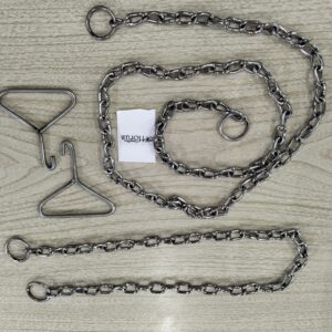 CADENAS OBST  x2 - 1.50cm + 0.80cm C/ GANCHO