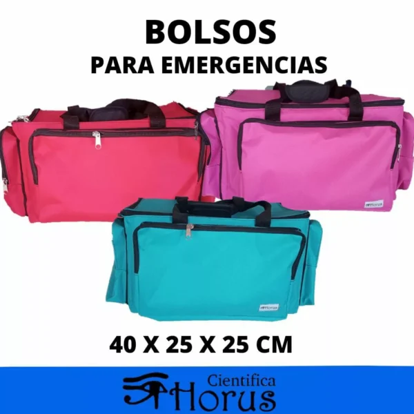 BOLSO DE EMERGENCIA LONA 40X25X25