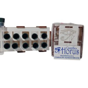 GRADILLA ECO + 12 TUBOS PLASTICOS C/TAPON