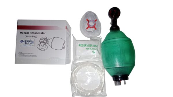 RESUCITADOR MANUAL ADUL PVC/CAUCHO