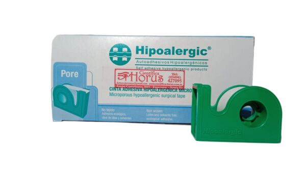 CINTA HIPOAL 2,5CM X 9M C/ RACIONADOR
