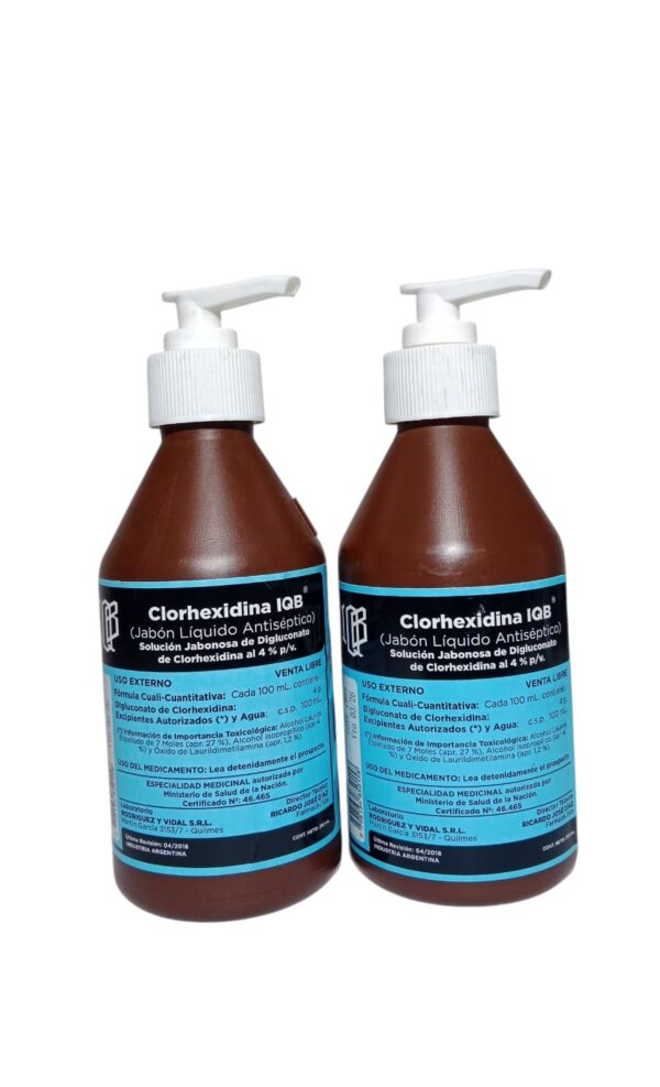 CLORHEXIDINA C/DISP 4% JABONOSA X250ML