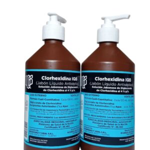 CLORHEXIDINA C/DISP 4% JABONOSA X500ML