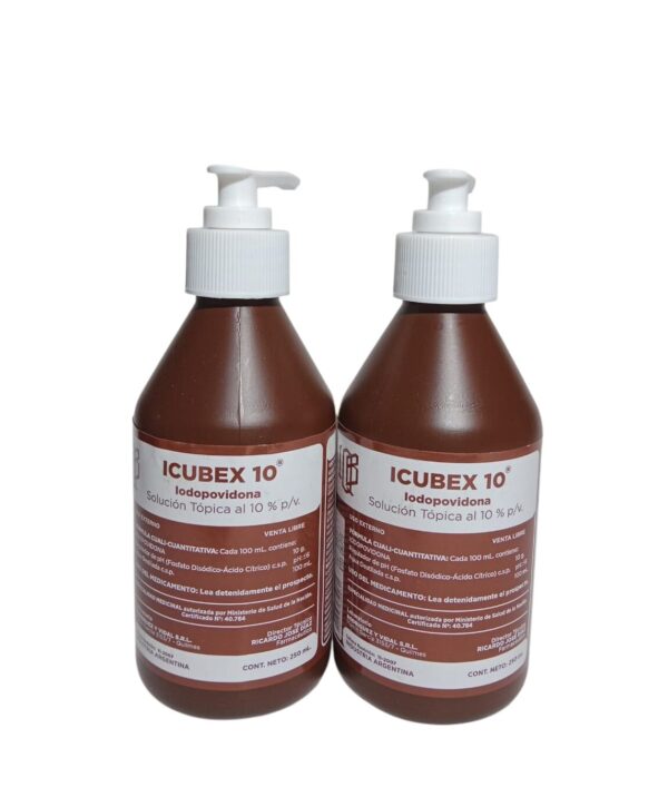 IODOPOVIDONA 10%  TOPICA 250 ML