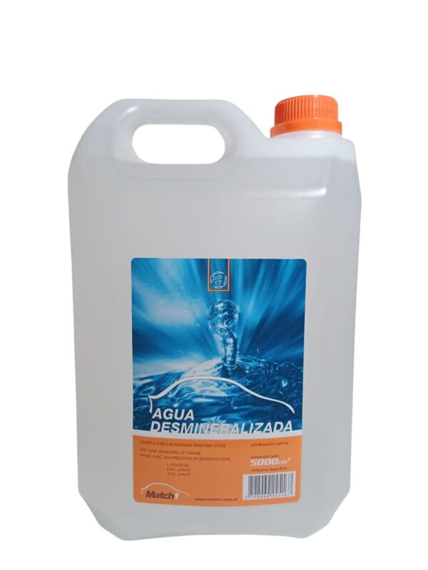 AGUA DESTILADA 5000ML