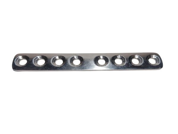 PLACA RECTA TRAUMATOLOGIA N 3 - 80MM  12.7 GROSOR