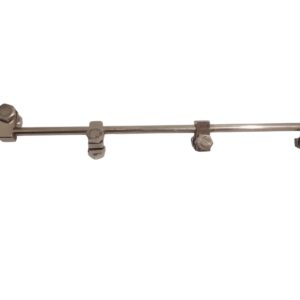 TUTOR FIJ EXT. COMÚN 4 CLAVOS AC.INOX.1- 1 1/2- 2