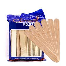 BAJALENGUA MADERA ADULTO 100UN.