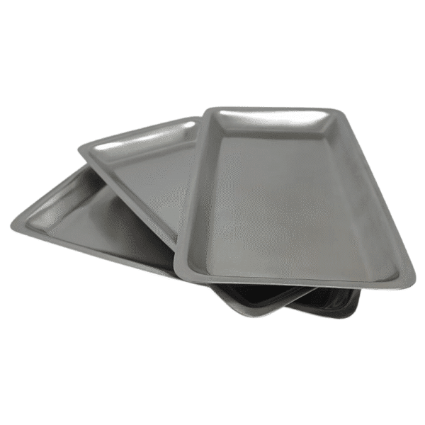CUBETA AC. INOX. 254X165X18MM LISA