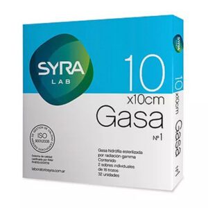 GASAS ESTÉRIL SOBRES 10X10 X 10UN