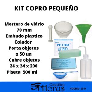 KIT Coprologico PEQUEÑOS