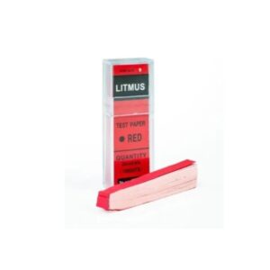 TIRAS TORNASOL ROJO. CAJA PLASTICA D