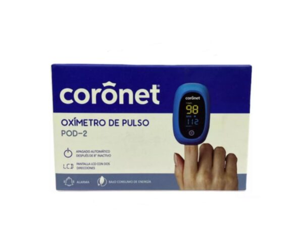 OXIMETRO DE PULSO CORONET POD-2
