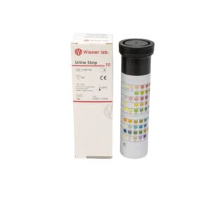 TIRAS URINE STRIP 10 PARÁMETROS X100  WIENER LAB
