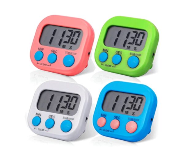 TIMER DIGITAL DE 100 MIN: TIEMPO CONTEO 99S Y 59S - Imagen 2