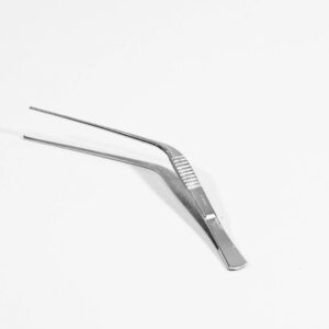PINZA TROELTSCH- ACODADA C/DIENTE- 12CM