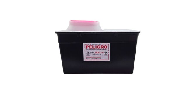 DESCARTADOR DE AGUJA Y CORTOPUNSANTES 5 LITRO