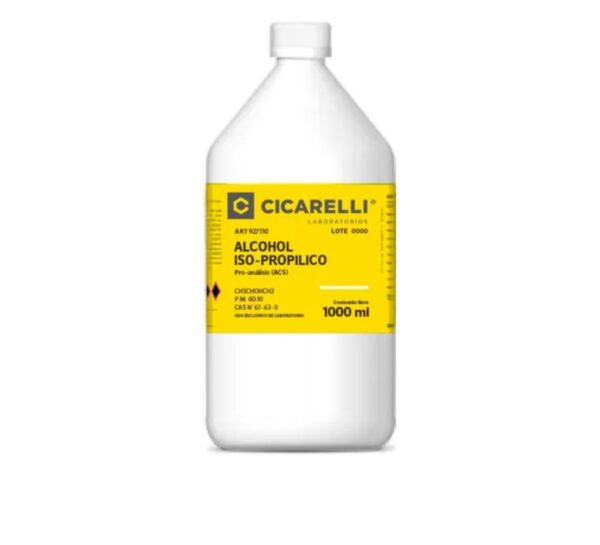 ALCOHOL ISOPROPILICO X LITRO