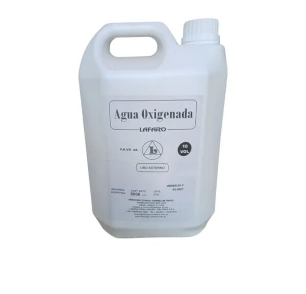 AGUA OXIGENADA 5 LITROS