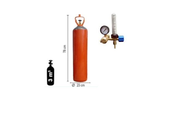 TUBO OXIGENO 3METROS CON REGULADOR