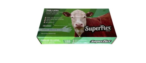 GUANTE TACTO SUPER FLEX 100UN