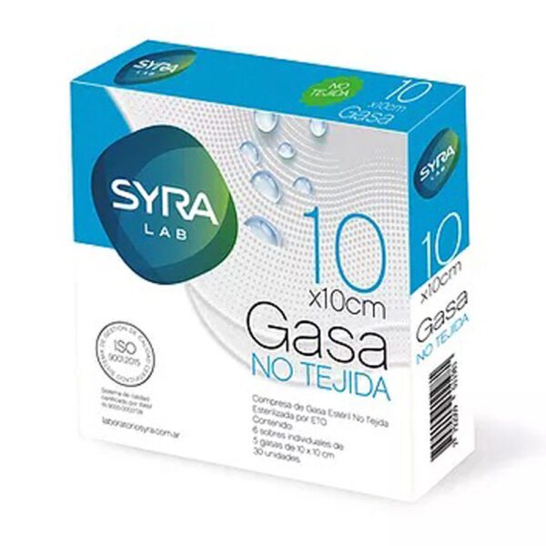 GASAS ESTÉRIL NO TEJIDA 10X10 10UN