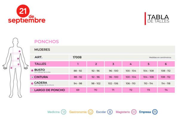 Poncho con cierre combinado - Imagen 3